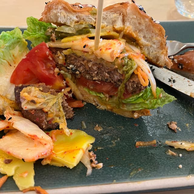 Photo of the dish “Spicy Korean Burger”