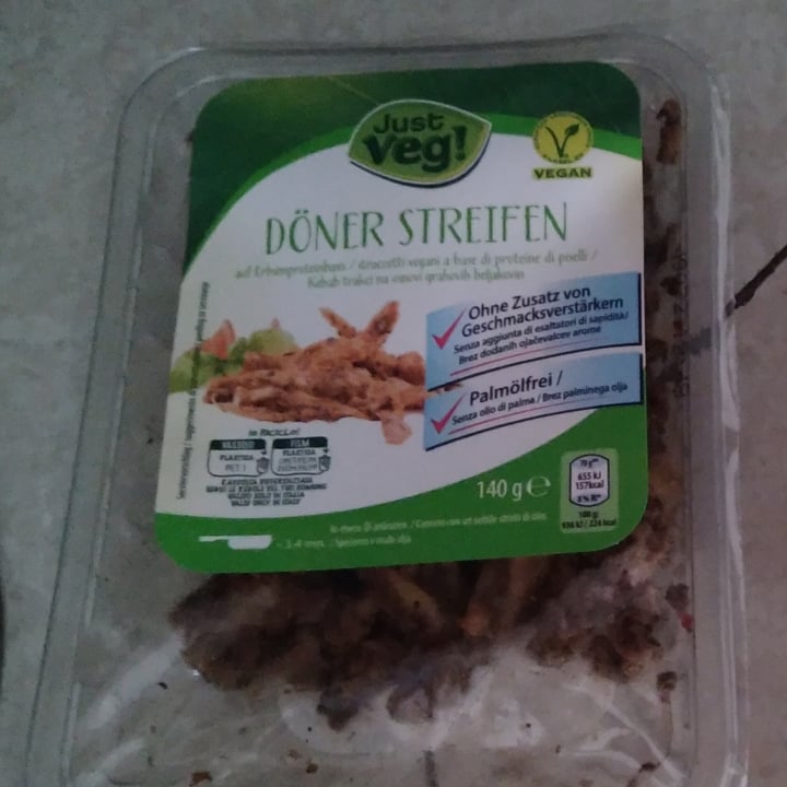 photo of Just Veg! (ALDI Italy) Döner Streifen shared by @bollcaps on  26 Sep 2023 - review
