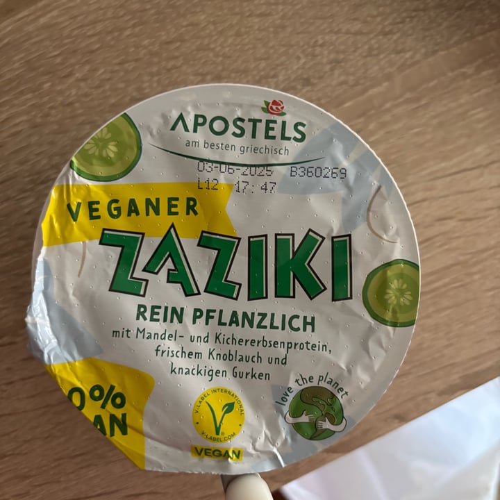 photo of Apostels Veganer Zaziki shared by @cindylala on  10 May 2025 - review