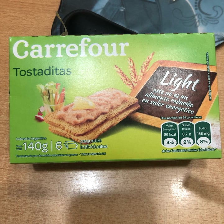 photo of Carrefour Tostaditas Light shared by @laiaia on  03 Oct 2023 - review