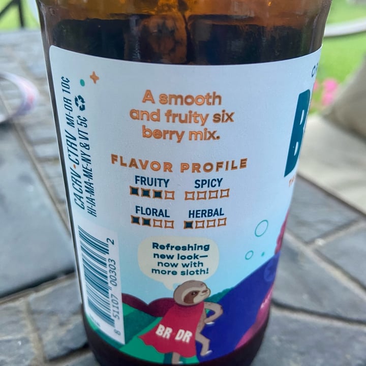 photo of Brew Dr. Kombucha Superberry shared by @vfct on  17 Sep 2023 - review
