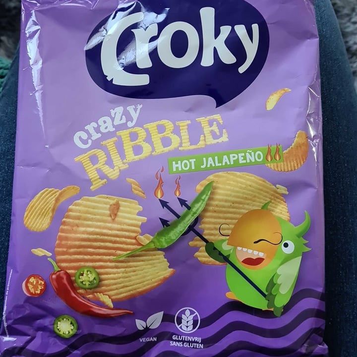 photo of Croky crazy ribble hot jalapeño shared by @wildbird on  01 Nov 2023 - review