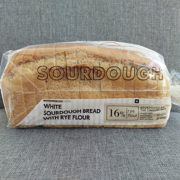 photo of Woolworths Food White Sourdough Bread with Rye Flour shared by @rambullion on  08 Aug 2025 - review