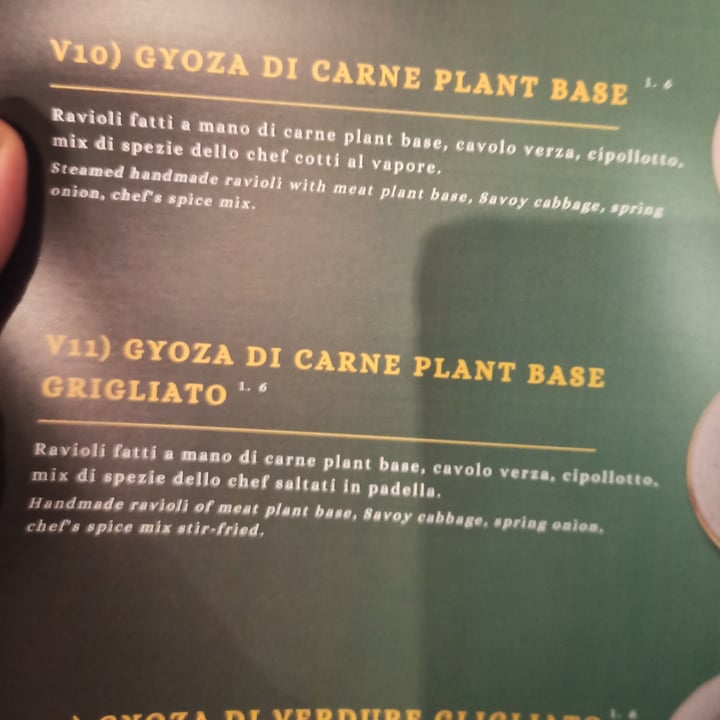 photo of Sushi Meshi Gyoza di carne plant based grigliato shared by @metalcricia on  09 Aug 2024 - review