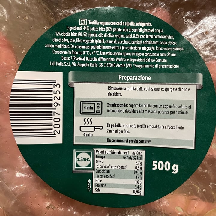 photo of Vemondo potato tortilla shared by @greta08 on  04 Mar 2024 - review