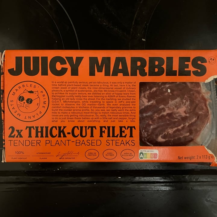 photo of Juicy Marbles 2x Thick Cut Filet shared by @andrewshave11 on  09 Jan 2025 - review