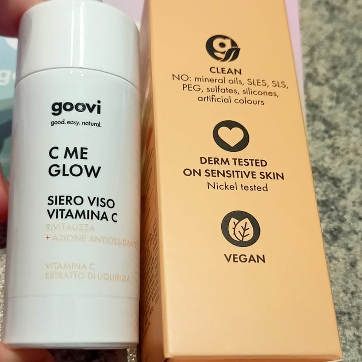 photo of Goovi C ME GLOW siero viso vitamina C shared by @marinasacco on  27 Sep 2023 - review