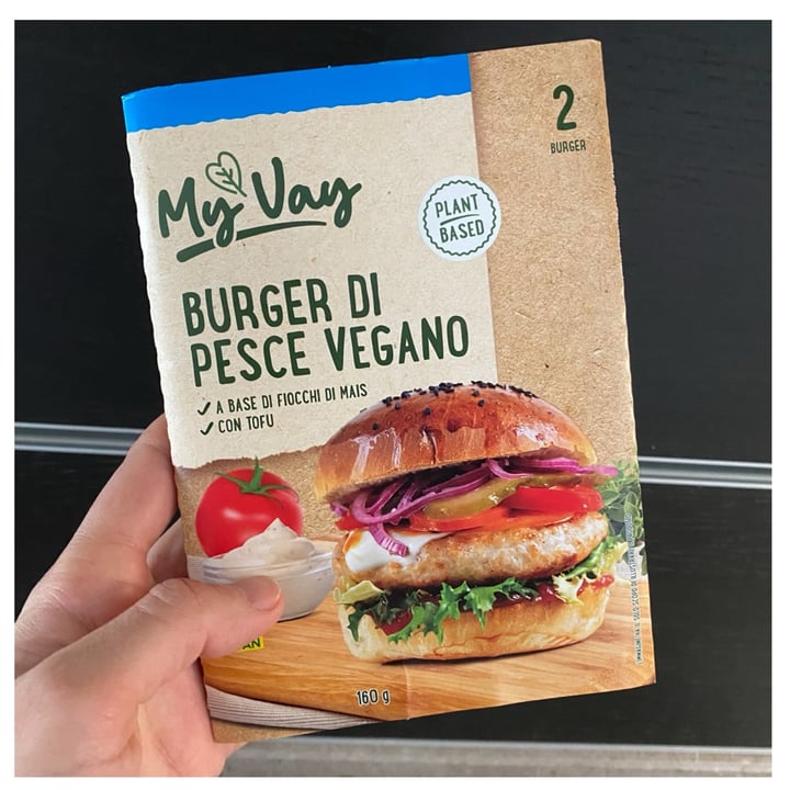 photo of MyVay Burger Di Pesce Vegano shared by @verina on  23 Jan 2025 - review