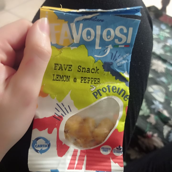 photo of Fagolosi fave snack lemon & pepper shared by @floyellow on  18 Apr 2024 - review