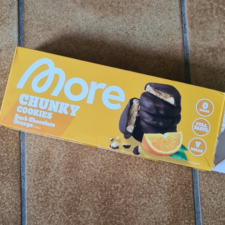 photo of MORE Nutrition Chunky Cookies Dark Chocolate Orange shared by @koalamaedchen on  04 Feb 2024 - review