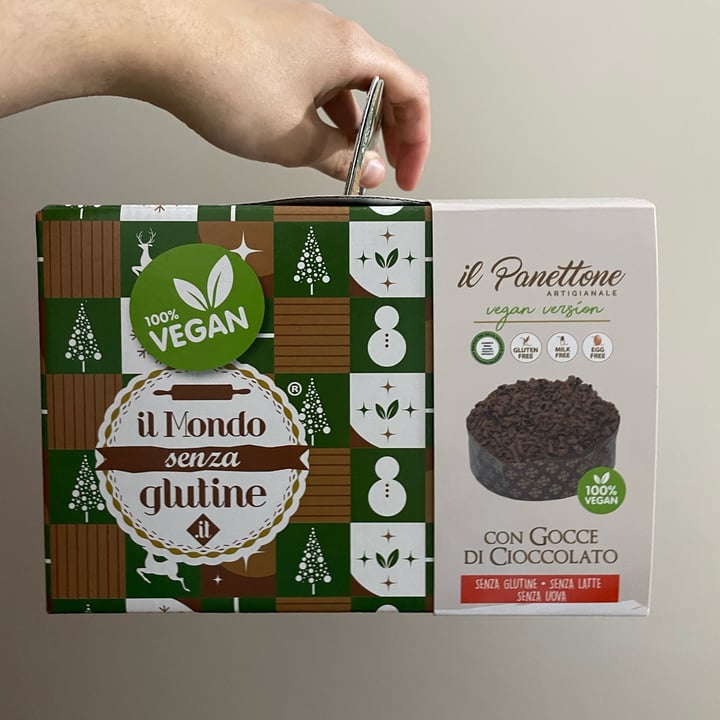 photo of il mondo senza glutine Panettone con gocce di cioccolato shared by @alexre on  30 Jan 2025 - review