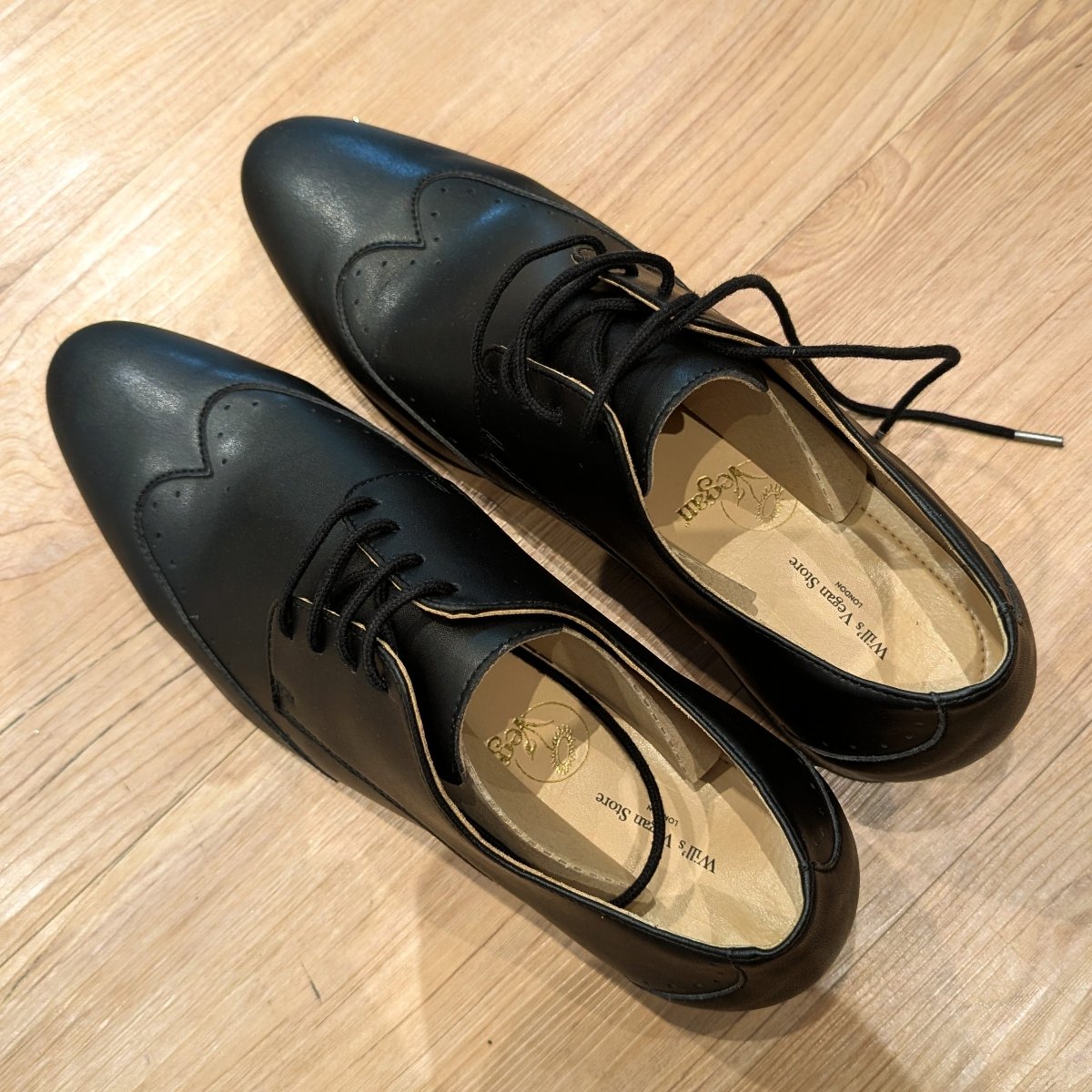 靴 Wills Vegan Store Slim Sole Brogues Vegan Men's Slim Sole Brogues | Will's Vegan Store
