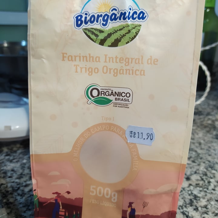 photo of Biorgânica Farinha de trigo orgânica shared by @cassiano on  20 Sep 2024 - review