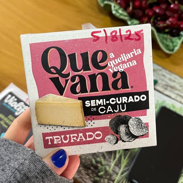 photo of Quevana Aged wheel made from cashews truffled shared by @xanaramos on  23 May 2024 - review