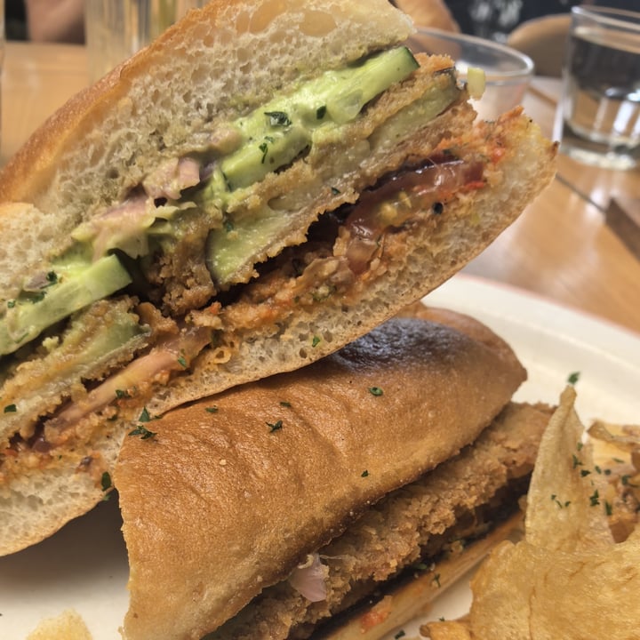 photo of Manggis in Canggu Eggplant Schnitzel Sandwich shared by @stefietokee on  09 Jan 2025 - review
