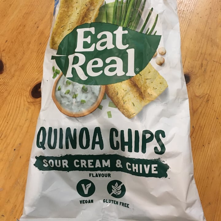 photo of Eat Real Quinoa Chips Sour Cream & Chives shared by @saera on  19 Feb 2023 - review