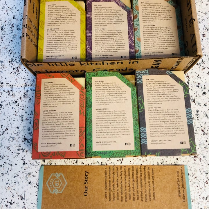 photo of Crate 61 6-Pack Vegan Soaps shared by @irmaroman64 on  28 Dec 2022 - review