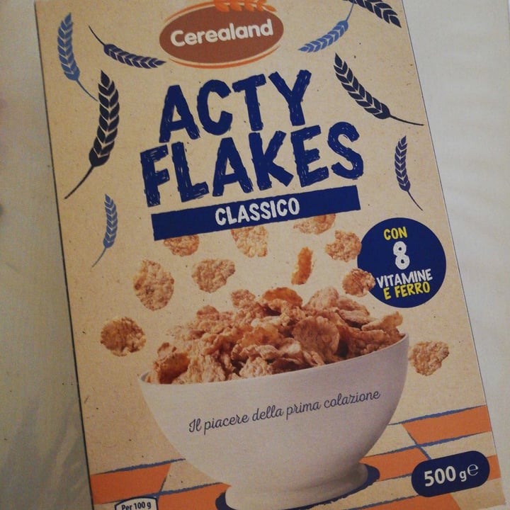 photo of Cerealand Acty flakes classico shared by @lelle on  22 Mar 2023 - review