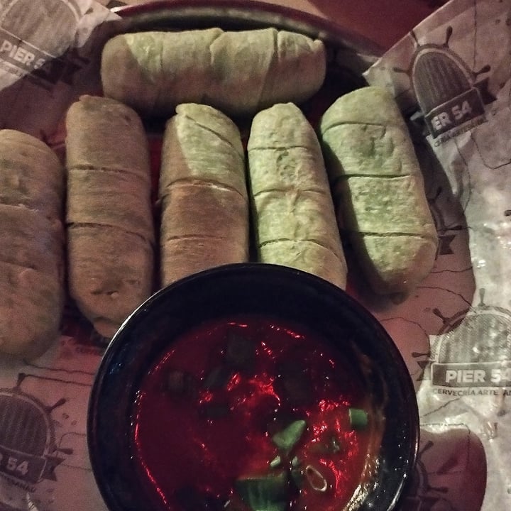 photo of Pier 54 San Telmo Tequeños Veganos shared by @purpleveg on  29 Jul 2023 - review