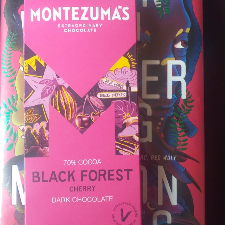 photo of Montezuma's Black Forest - 70% Cocoa Cherry Dark Chocolate shared by @klavina on  22 Jan 2023 - review