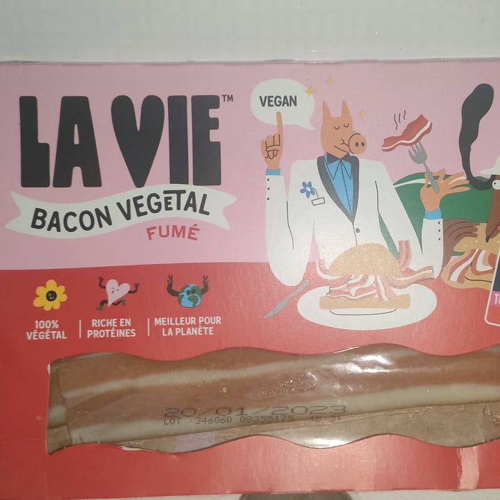photo of Viva la vida. Veganamente Bacon Vegetal ( Lonchas ) shared by @josuvegan on  05 Jan 2023 - review
