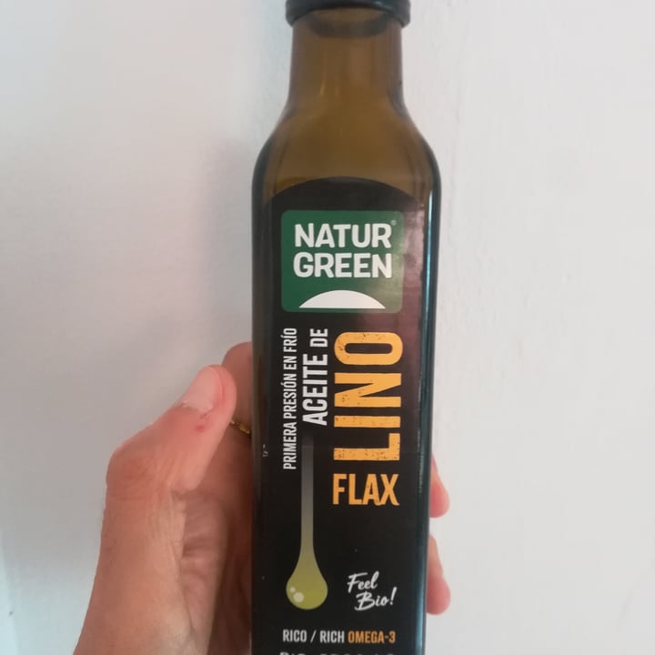 photo of NATUR GREEN Aceite de lino shared by @grilla on  16 Jul 2023 - review