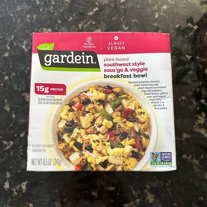 photo of Gardein Southwest Saus’age & Veggie Breakfast Bowl shared by @merylg4v on  05 Jul 2023 - review