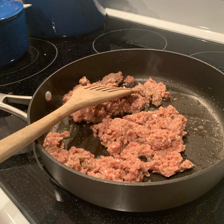photo of Impossible Foods Impossible Sausage (Ground Savory) shared by @allhess on  29 Dec 2022 - review