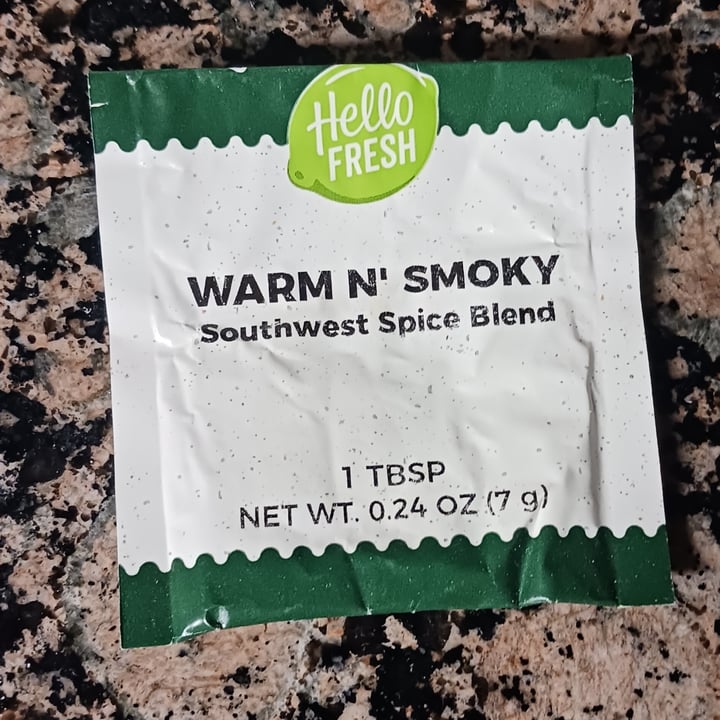 Hello fresh Warm and Smoky Southwest Spice Blend Review abillion