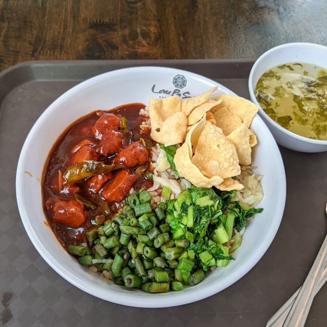 Photo of the dish “Plant Based Ayam Paprik Bowl”