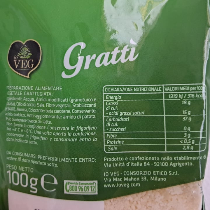 photo of IO VEG Grattì shared by @aboutludi on  12 Aug 2023 - review