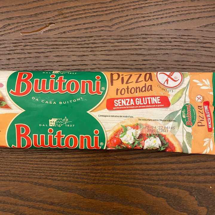 photo of Buitoni Pizza rotonda senza glutine shared by @theredhead on  20 May 2023 - review