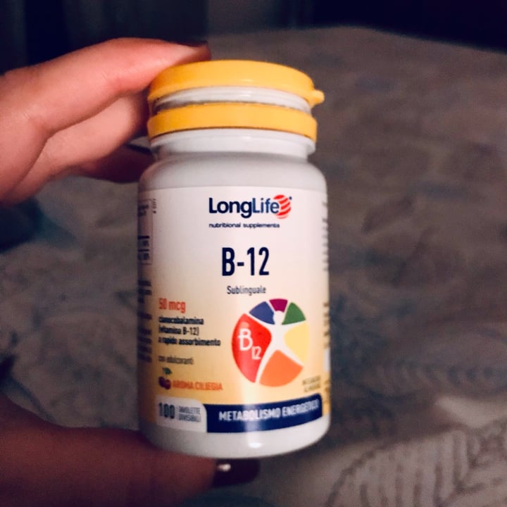 photo of Longlife B-12 50 mcg shared by @mibuttogiulia on  26 Jan 2023 - review