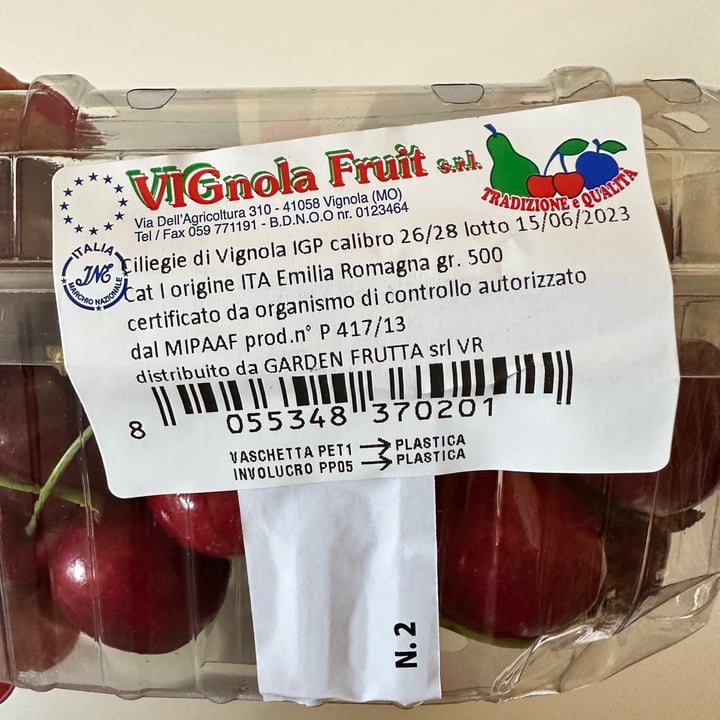 photo of Garden frutta ciliegie di vignola shared by @babette on  16 Jun 2023 - review