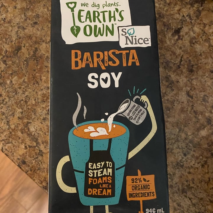 photo of Earth's Own Barista Edition Soya shared by @patapouef on  26 Jul 2023 - review
