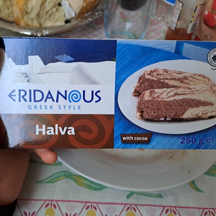 photo of Eridanous Halva con cacao shared by @kristhesfiguz on  04 Jul 2023 - review