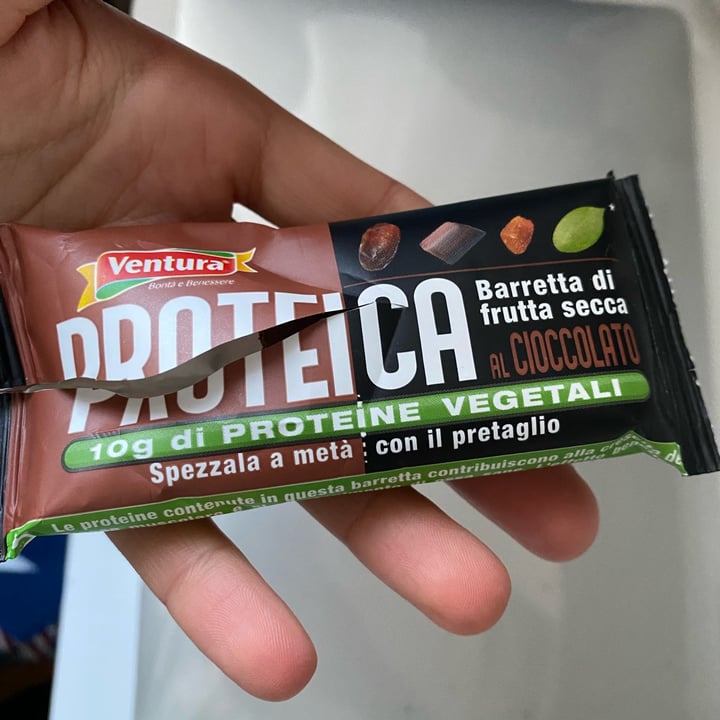 photo of Ventura Barretta Proteica Cioccolato shared by @veganfuorisede on  02 Apr 2023 - review