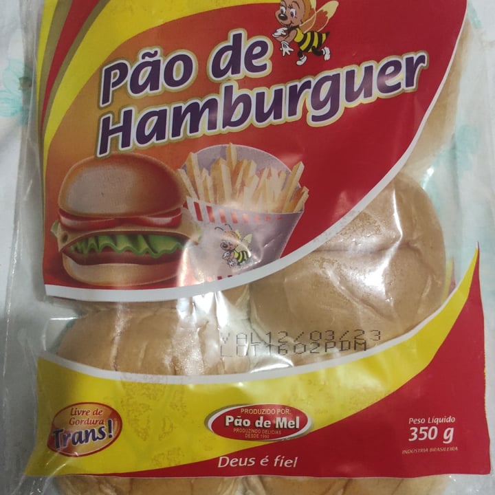 photo of Pão de mel pão de hambúrguer shared by @pssthler on  21 Feb 2023 - review