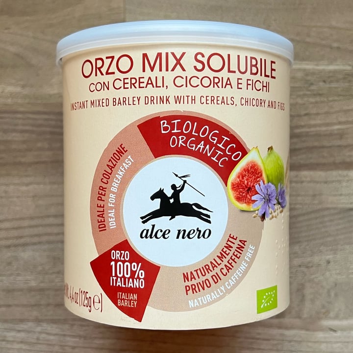 photo of Alce Nero Orzo mix solubile con cereali, cicoria e fichi shared by @alessiof91 on  12 Mar 2023 - review