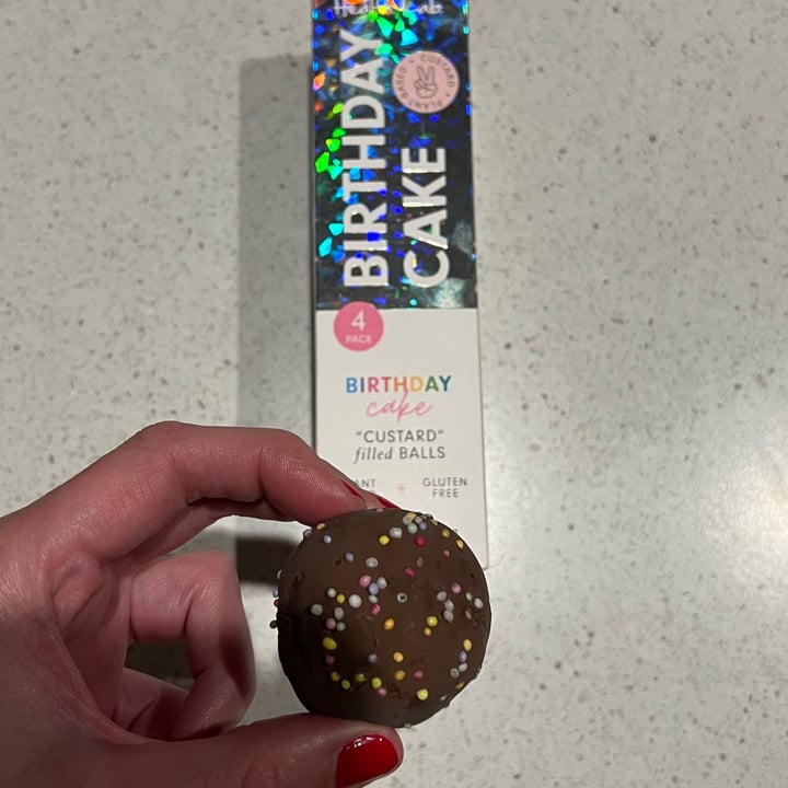 photo of Health Lab Birthday cake custard filled balls shared by @jess-m-wright on  27 Dec 2022 - review