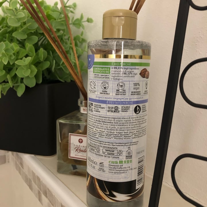 photo of I Provenzali Acqua micellare biologica Argan shared by @10021992 on  30 Jul 2023 - review