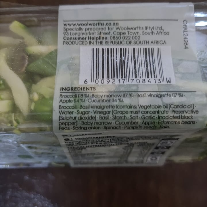 photo of Woolworths Food Green Summer Crunch shared by @space999sailor on  05 Jan 2023 - review