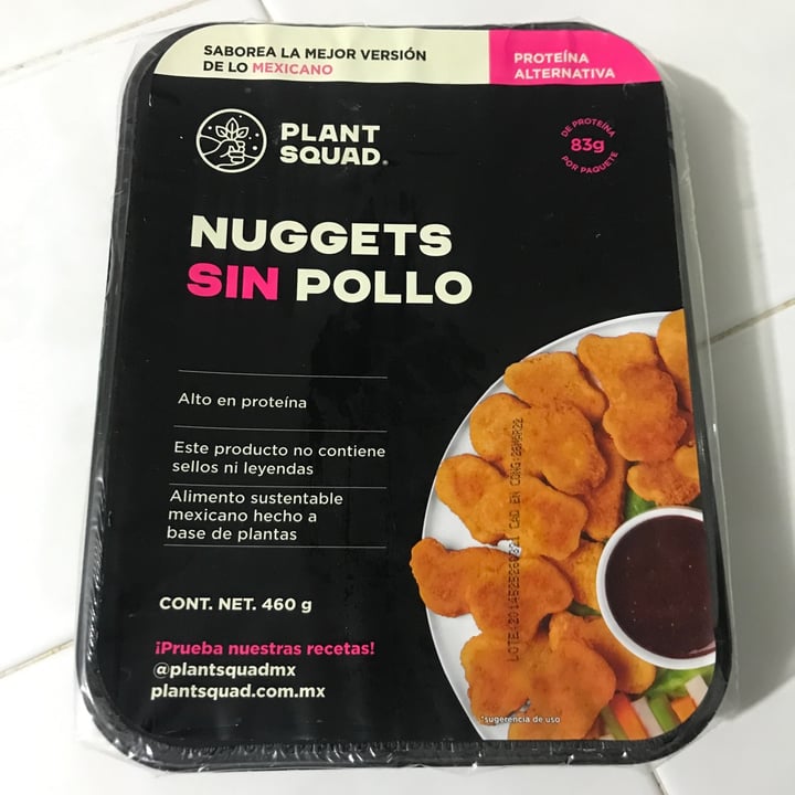 photo of Plant Squad Nuggets sin pollo shared by @bereers on  28 May 2023 - review
