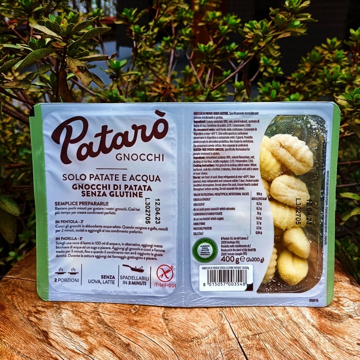 photo of Patarò Gnocchi shared by @gabbievuote on  26 Mar 2023 - review