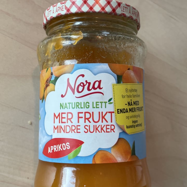 photo of Orkla Nora Apricot jam less sugar shared by @nordicplant on  12 Feb 2023 - review