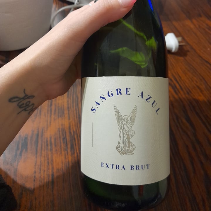 photo of Sangre azul Extra Brut Malbec Rosado shared by @jjulie on  19 Jan 2023 - review