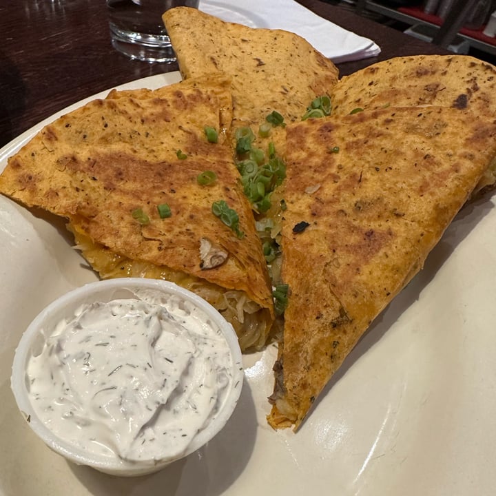 photo of Chicago Diner PIEROGI QUESADILLA shared by @lonica on  17 Jul 2023 - review