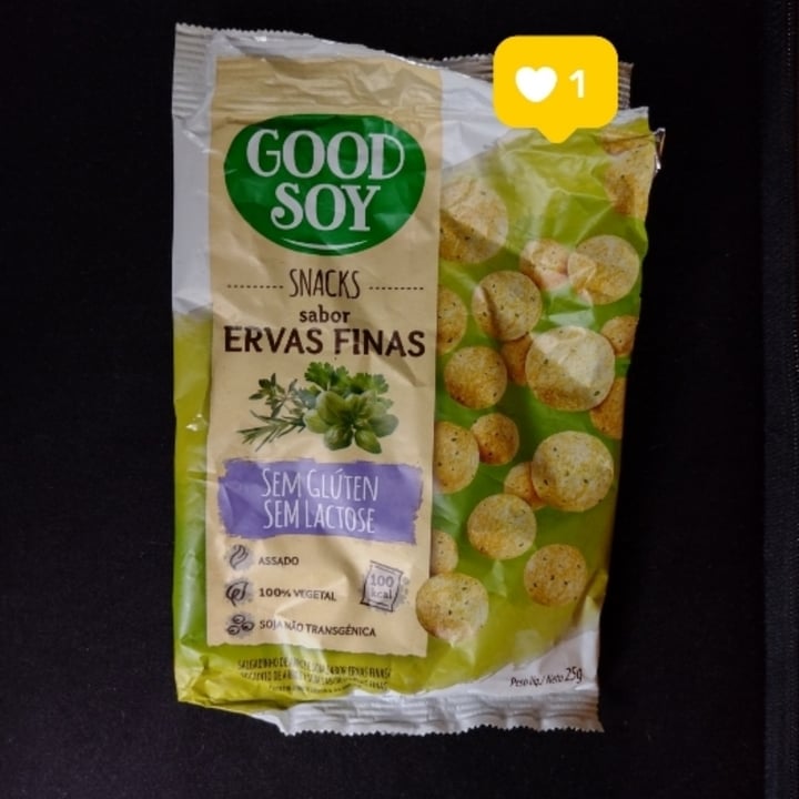 photo of Good Soy Snacks Assados - Ervas Finas shared by @simnaotalvez on  05 Jan 2023 - review