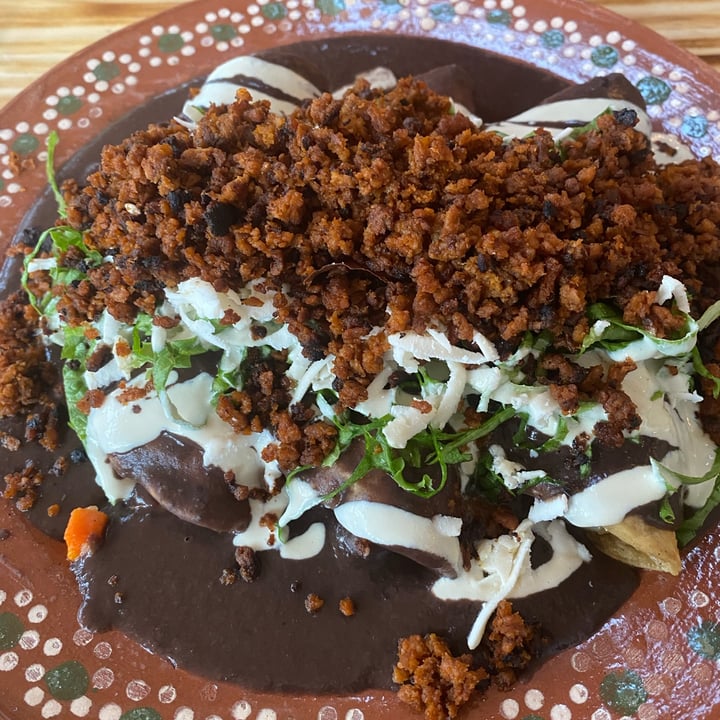 photo of Mictlan Antojitos Veganos Etlaxcalli  enfrijoladas rellenas de papa y zanahoria shared by @nekolas on  26 Mar 2023 - review