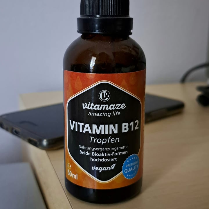 photo of Vitamaze Vitamin B 12 Tropfen shared by @manuella7 on  27 Mar 2023 - review
